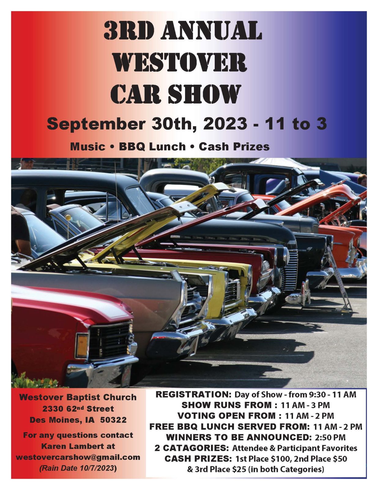 3rd Annual Car Show 2023